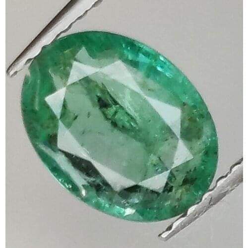 1.39ct Emerald oval cut 9.1x7.0mm