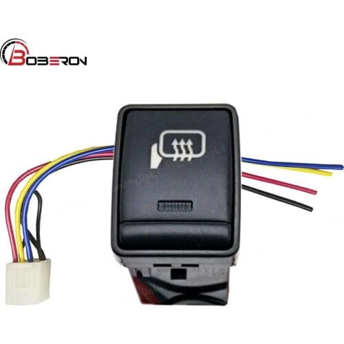 For Nissan X-Trail 2014 2015 2016 2017 2018 2019 2020 Rearview Mirror Heating Switch Button With Wire Auto Accessories