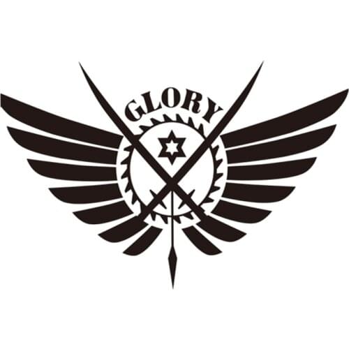 The Kings Avatar Cosplay Anime Cartoon Logo Props Waterproof Animation Cartoon Logo Temporary Tattoo Stickers XR150