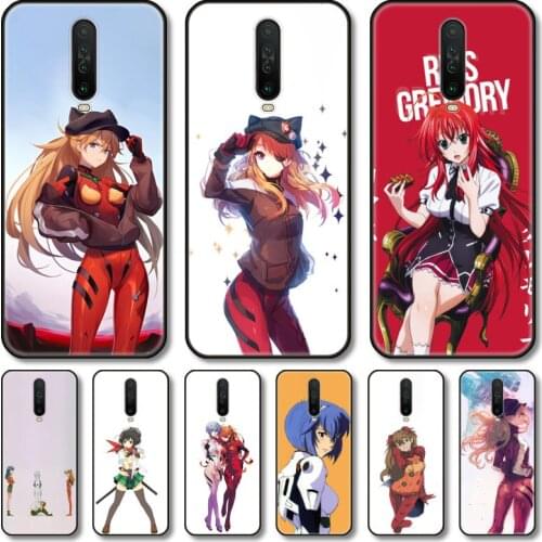Beautiful red clothes girl Phone Case For Redmi Note 10 9 9A K40 8 7 A S C T GO PRO 5G Black Cover TPU