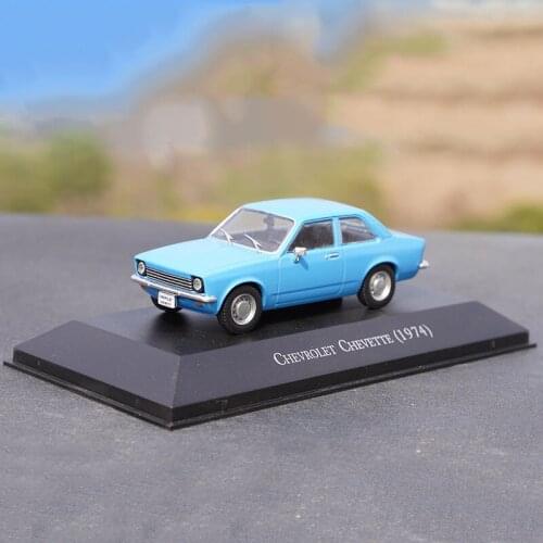 Diecast 1:43 Scale Chevette 1974 Classic Car Alloy Simulation Car Model Adult Collection Static Decoration Gift Kids Toys Boys