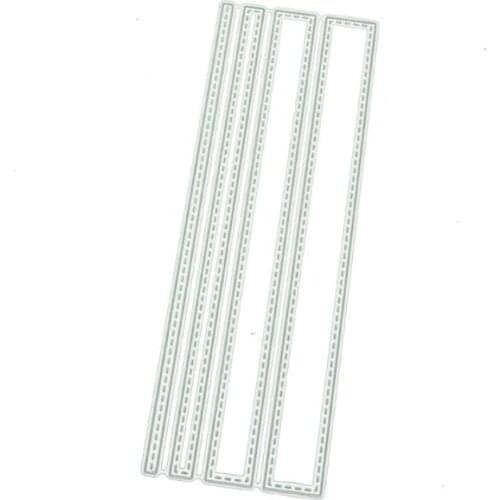 Discontinuous lines Metal Cutting Dies DIY Scrapbooking Paper Stamping Die Decor 11UA