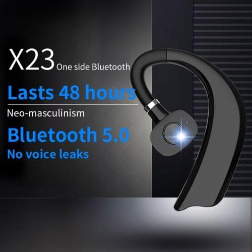 Ear-Hook Bluetooth Earphones Sports Waterproof Smart Headsets Long Standby Time Wireless Headphone With Microphone
