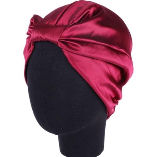 New Women Silk Salon Bonnet Soft Sleep Shower Cap Adjustable Bath Towel Hair Dry Quick Elastic Hair Care Bonnet Head Wrap Hat