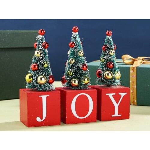 New Christmas Tree Calendar Decoration Creative Joy Desktop Decoration Christmas Gifts New Year Advent Calendar Home Decor