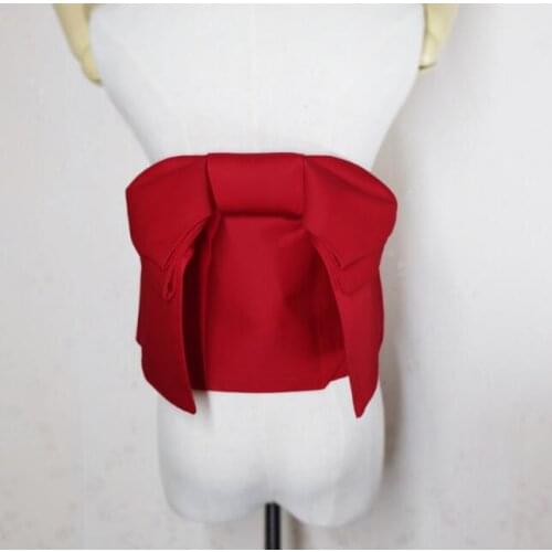 Japanese kimono Girdle Waist belt Women Wide Belt Fixed Bow belt