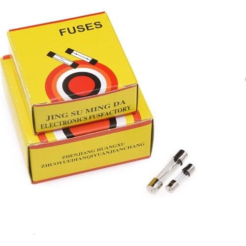 100pCS 250V 0.1A 0.2A 0.5A 1.25A 1.5A 3.15A 6.3A 1A 2A 3A 4A7A 10A-30A 5X20 5*20mm 6*30MM 6X30 Fast Blow Glass Fuse