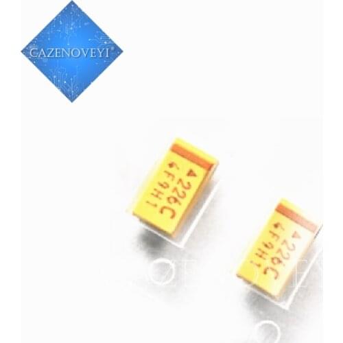 100pcs/lot 22uF 16V SMT-B 3528-21 Tantalum capacitor chip 226C SMD 16 V 22 UF 3528 In Stock