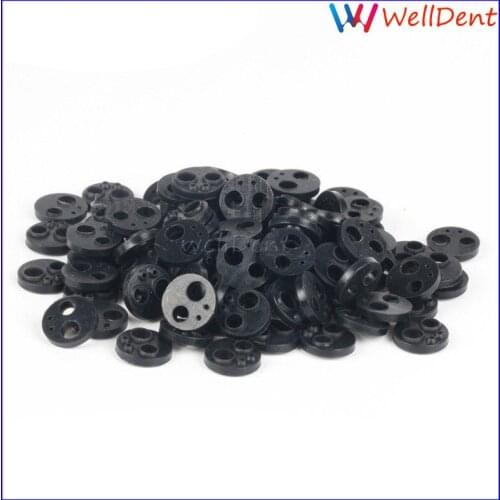 100pcs 4Holes Dental turbine handpiece Gasket Suitable For NSK / Kavo / Being, COXO Spare Parts