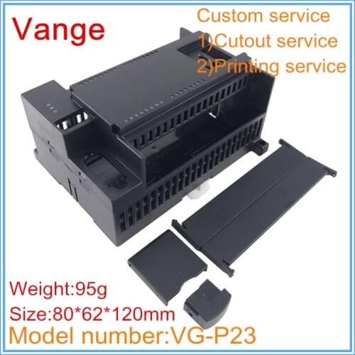 2pcs/lot mould made extrusion junction case 80*62*120mm ABS plastic shell diy enclosure boxes for control transducer product