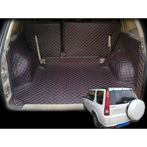 2017 luxury durable car trunk mat for honda crv cr-v 2002 2003 2004 2005 2006 2nd cargo liner rug carpet