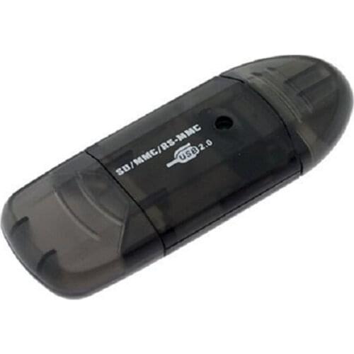 500pcs/lot High Speed mini Micro SD T-Flash TF SDHC USB 2.0 Memory Card Reader Adapter With Dual double hat Lid