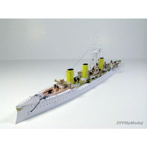DIYMyModeI JSC 264 - Novik destroyer norvik of Finland DIY Handcraft Paper Model Kit HandmadeToy Puzzles Gift Movie prop