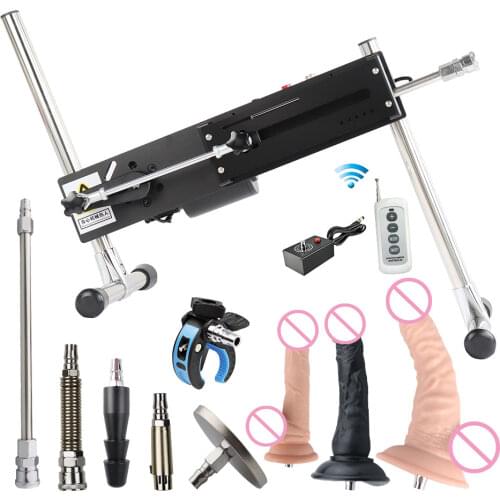 FREDORCH Extremely Quiet Automatic Sex Machine Vac-u-Lock Turbo Power Sex Machine Gun Solid Steel Erotic Love Machines for Women