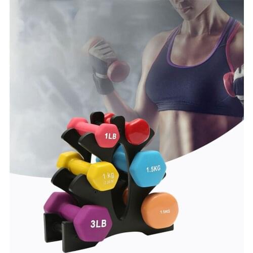 Hot Sell 3-Tier Dumbbell Storage Rack Stand Multi-layer hand-held dumbbell storage rack Light Weight for home Fast delivery