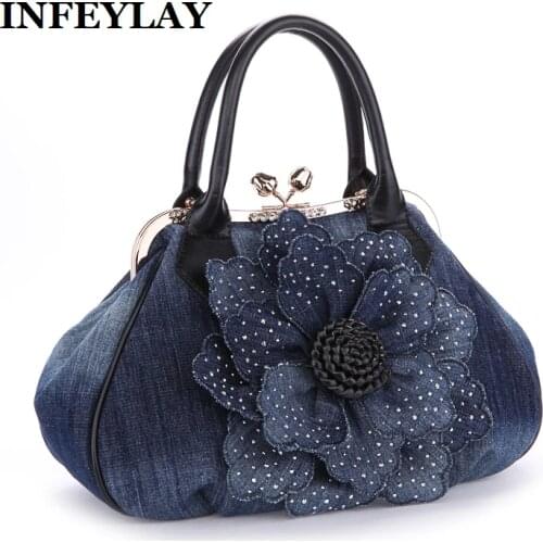 Женские джинсовые сумки INFEYLAY China At AliExpress