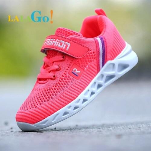 2021 Summer Girls Sneakers For Children Casual Shoes Kids Sneakers Girls Shoees Sport Running Breathable Mesh Tenis Infantil