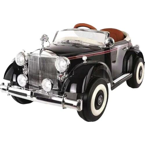 New cars, childrens electric cars, four-wheel remote control cars, rechargeable toys, old cars can seat people, babies and chil