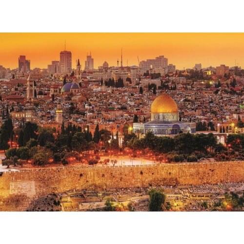 Trefl The Roofs Of Jerusalem for 3000 Pieces Jigsaw Puzzle 2021 New Kids DIY Jigsaw Puzzle Creativity Imagine Educational Toys