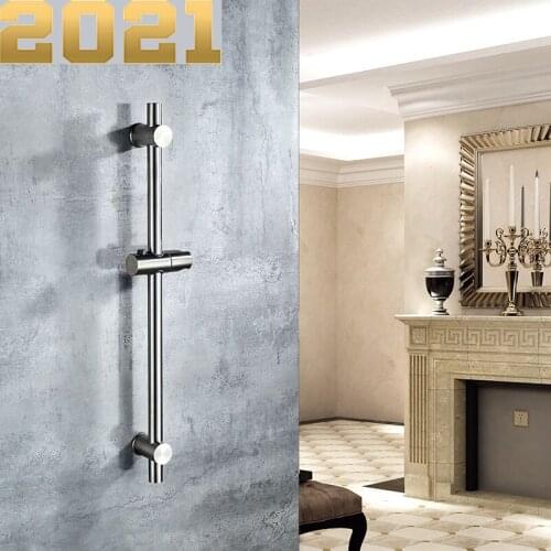 Shower Rod Lifter Pipe Stainless Steel Lifting Frame Adjustable Head Holder