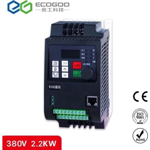 Inverter 2.2KW 380V Frequency Converter 5A 3HP 380V AT3 3P 380V output 400Hz use for CNC machine