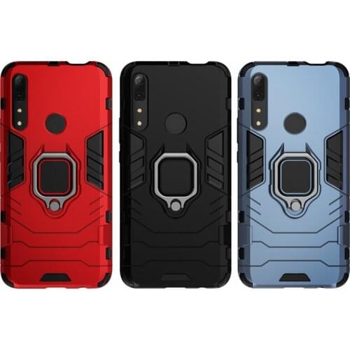 Shockproof Armor Cases For Huawei Honor 9X Premium Case Ring Holder Stand Phone Back Cover For Honor 9X Global Honor9X 9 X Coque