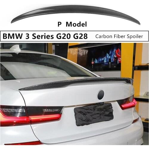 Carbon Fiber Spoiler For BMW 3 Series G20 G28 2019 2020 - Rear Wing Spoilers High Quality Auto Accessories PModel