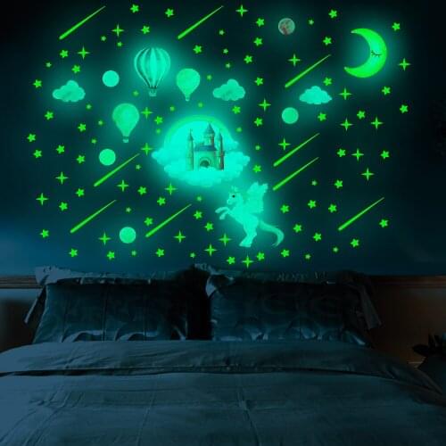 YGP004 Fantasy Castle +3618 Childrens room Kindergarten playground background decoration self-adhesive wall sticker