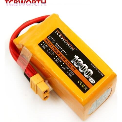 New RC Toys LiPo Battery 3S 11.1V 1300mAh 35C 60C For RC Helicopter Airplane Car Boat Quadrotor Drone 3S LiPo Batteries 11.1V