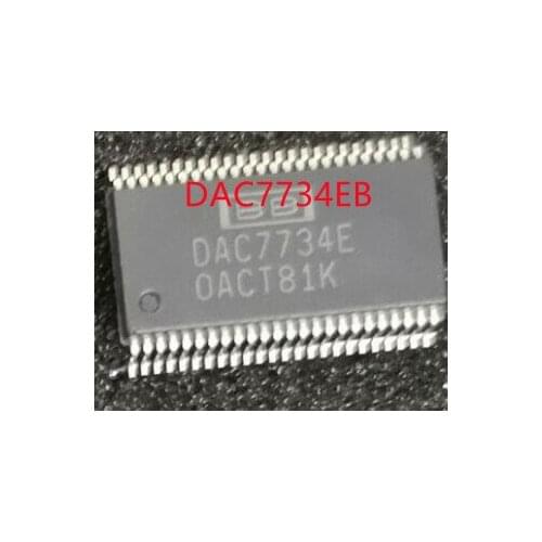 Free shipping New Digital-to-analog converter DAC7734E DAC7734EB SSOP-48 package