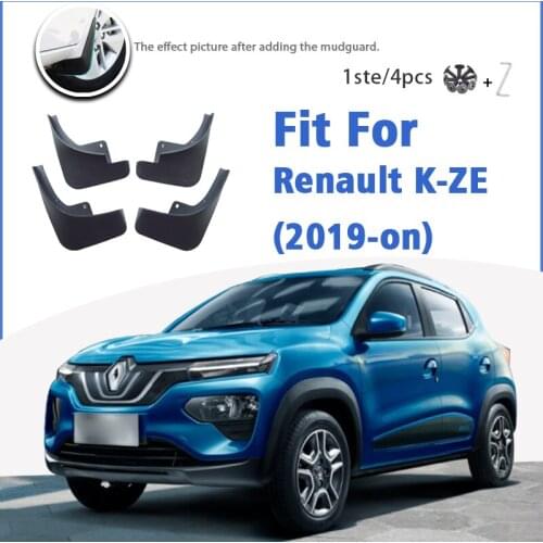 Mudguard For Renault K-ZE 2019 2020- Front Rear 4pcs Mudflaps Mudguards Car Accessories Auto Styline Splash Guard Fender