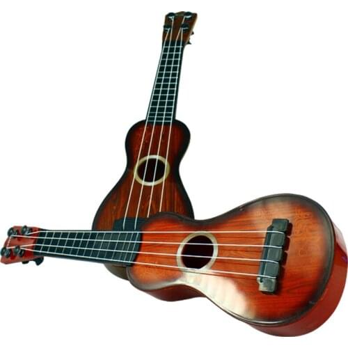 Children Toys Simulation Mini Instrument Guitars Beginners Can Play Baby Early Education Enlightenment Educational Unisex 2021