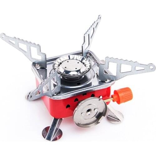 Gas Burner Camping Stove Tourist Equipment Lighter Outdoor Cooker Kitchen Propane Butane Gas stove Hiking Fishing