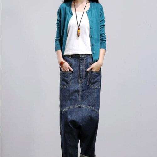 Harajuku personality low crotch women jeans wide leg loose plus size trousers top quality denim pants casual fashion streetwear