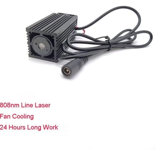 808nm 500mW 700mW 1W High Power Infrared Laser Module Invisible Light Laser