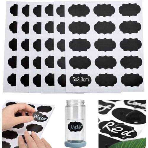 JAVOEDGE Black Wall Stickers