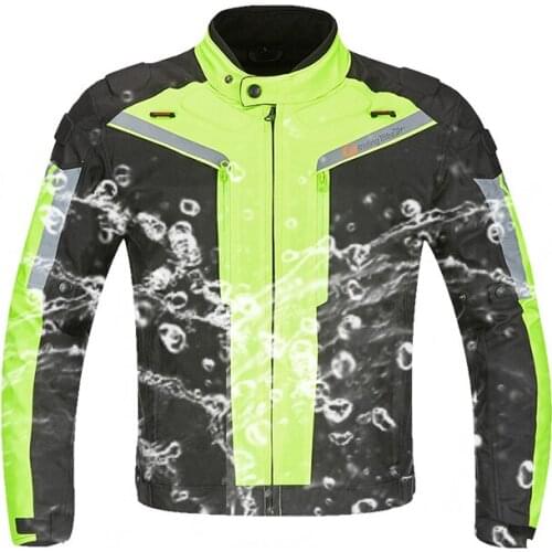 Motorcycle Jackets Pants Winter Suits Waterproof Clothes Warm Motocross Motorbike Jacket Trousers CE Protector