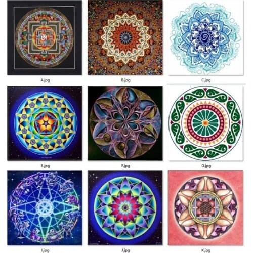 New 5D Diy Diamond Painting Mandala Cross Stitch Full Square Rhinestone Pictures Diamond Embroidery Patchwork Mosaic Needlework