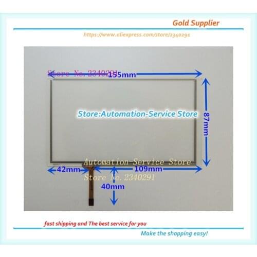 New 6.2 Inch Touch Screen Car DVD Navigation GPS Car Audio And Video Screen Control Learning Machine Screen 155*87