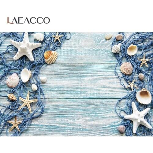 Starfish Shell Pink Wood Board Plank Texture Photocall Background For Photography Vinyl Backdrop For Photo Studio Photozone