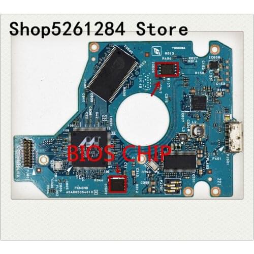 Free shipping hard driver PCB Board HDD PCB / MK5059GUXP , MK5075GUX / G003054A