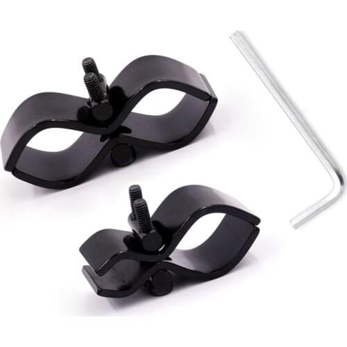 1Pair 2 pcs Tactical Adjustable Dual Barrel Ring Scope Mount Holder For Telescope Clamp Flashlight Torch Laser Sight Hunting