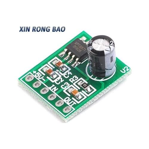 1PCS DC 5V Mini Mono Audio Amplifier Board Stereo Single Channel 5W Digital Amplifier Module Single Sound Track XTP8871 8871