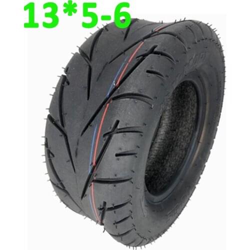 13 Inch Tubless Tire 13*5-6 for Go Kart and Electric Scooter FLJ K6 Buggy Lawnmouers Vacuum Tyre ATV Golf Parts