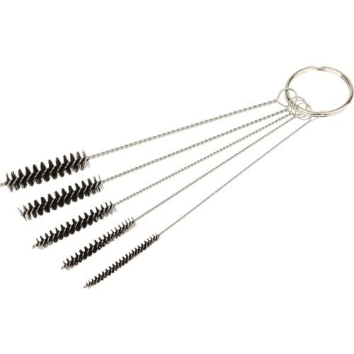 5pcs/Set Cleaning Brush Needle Airbrush Tattoo Cleaning Brush