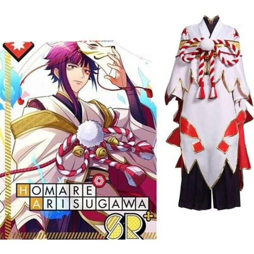 Anime Cosplay Costume A3! Spring Group Concert Midnight Arisugawa Homare Dress for Carnival Party Events Halloween Outfit