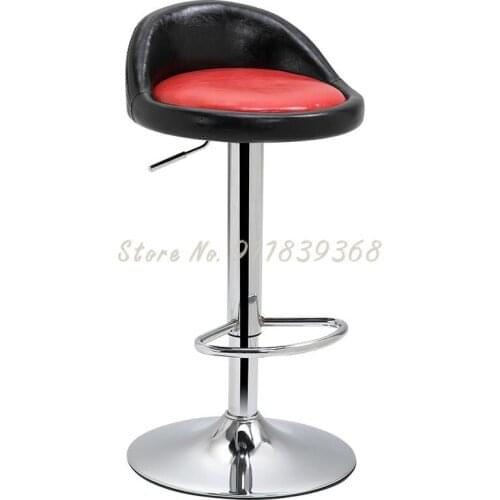 Bar Chair Lift Swivel Chair High Stool Back Chair Household Bar Stool Modern Simple High Bar Stool Bar Table And Chair