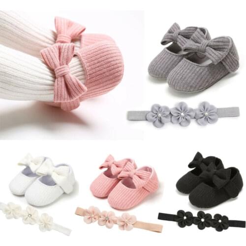 Citgeett Newborn Infant Baby Girl Soft Sole Crib Shoes Anti-slip Sneaker Prewalker 0-18M