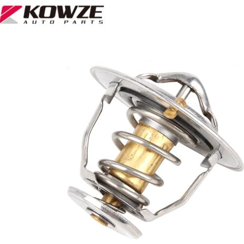 Coolant Thermostat Kit 82 For Mitsubishi PAJERO MONTERO SPORT II L200 TRITON IV STRADA 2.5D 2005-2015 4D56 1305A192 1305A601