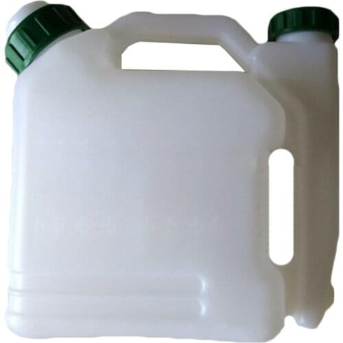 1.0L Trimmer oil Bottle Chainsaw Fuel Tank Fuel Mixing Tank White Petrol Fuel Oil Mixing Bottle Tank For Trimmer Chainsaw